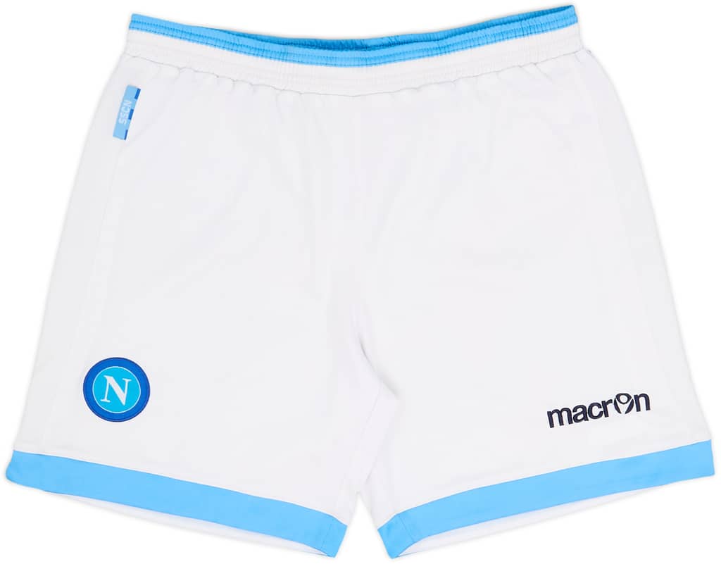 2013-14 Napoli Home Shorts - 7/10 - (M)