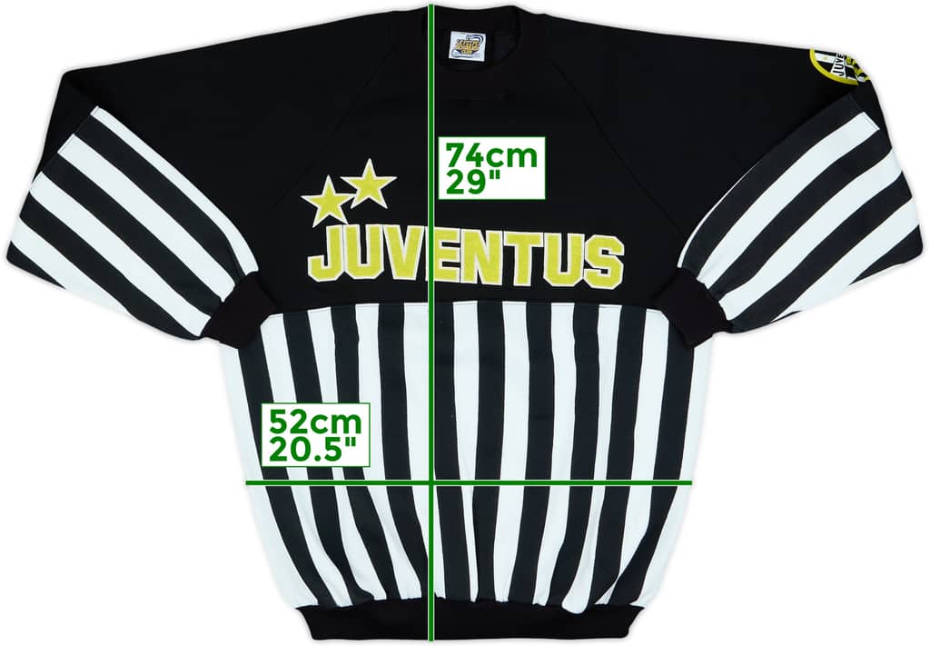 1990-91 Juventus Le Felpe Dei Grandi Club Sweat Top - 10/10 - (L)