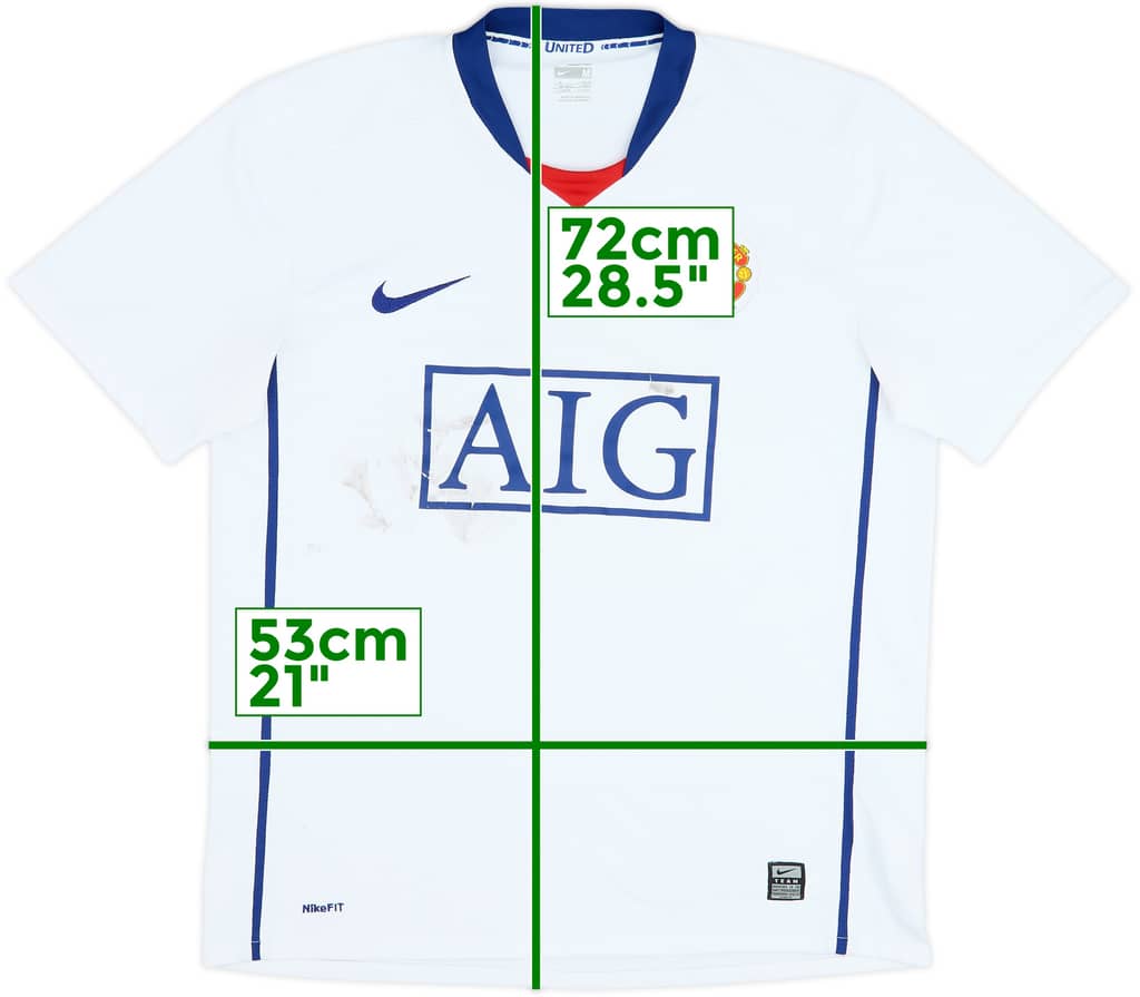 2008-10 Manchester United Away Shirt - 5/10 - (M)