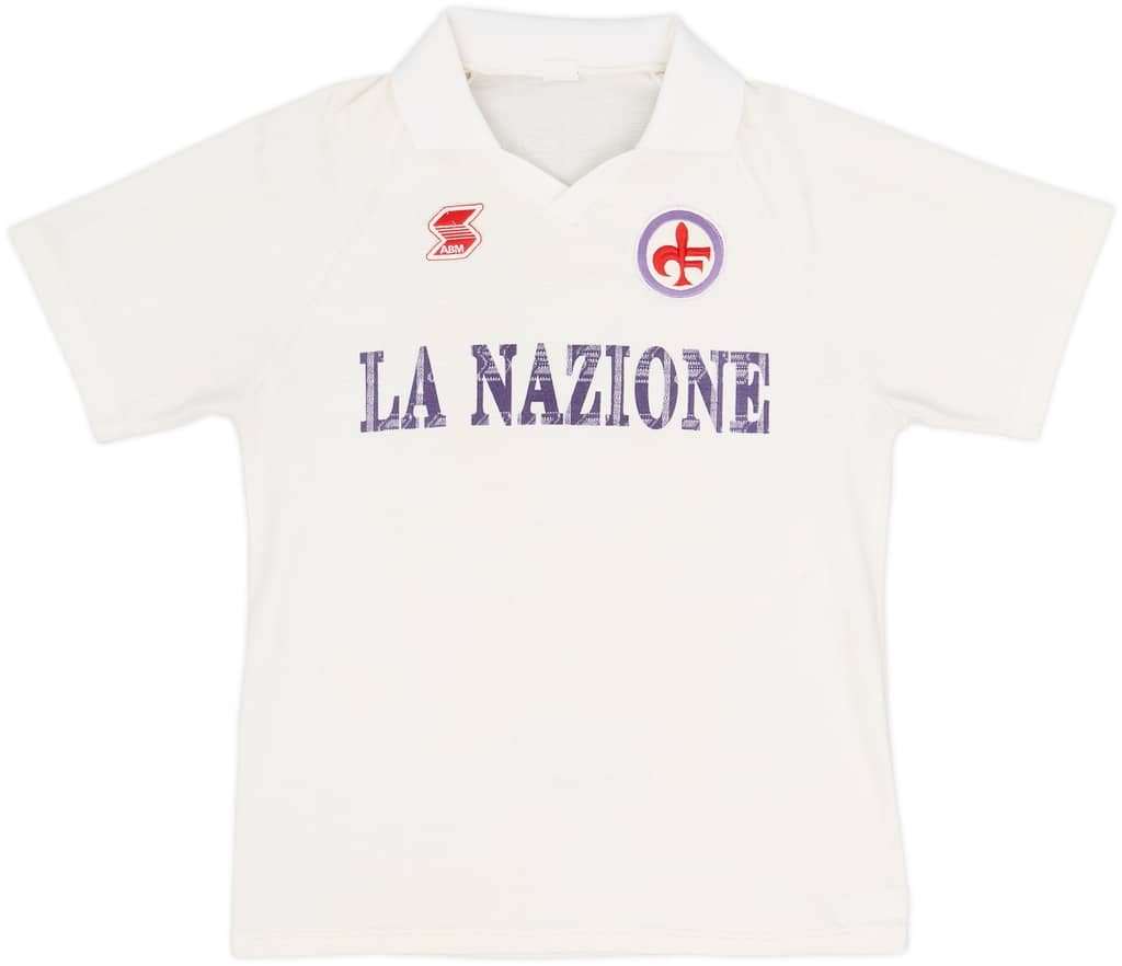 Camiseta de visitante de la Fiorentina 1989-90 - 8/10 - (M)