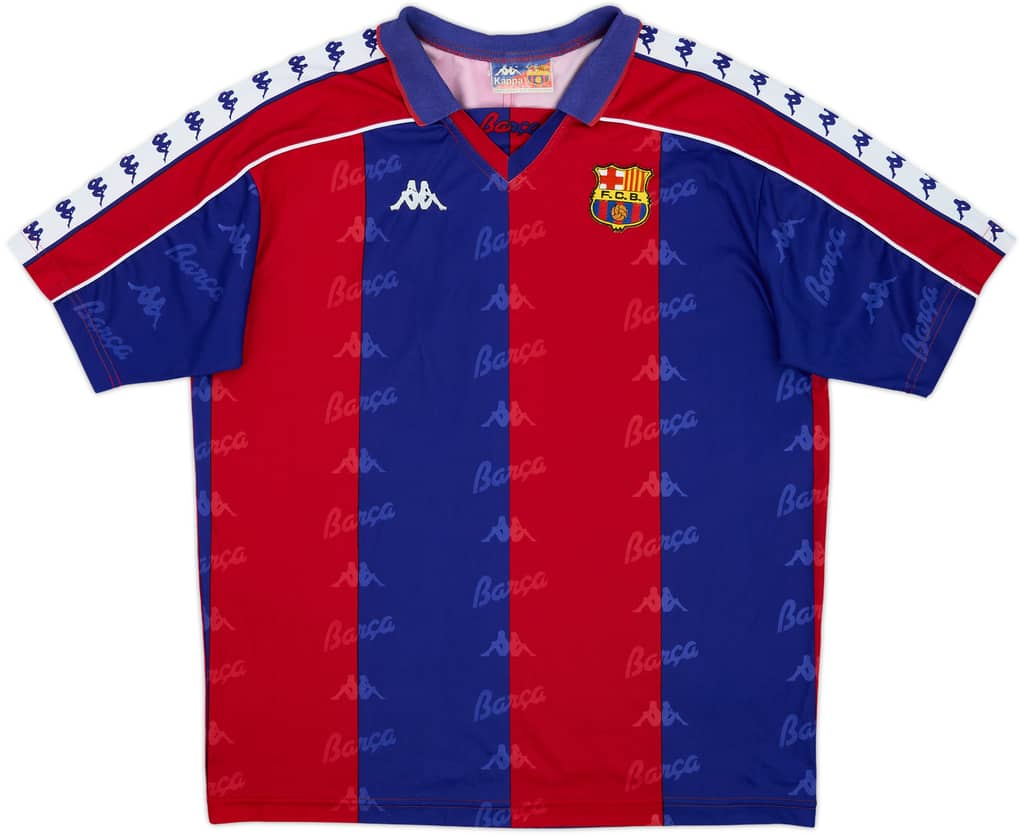 1992-95 Barcelona Home Shirt - 9/10 - (L)