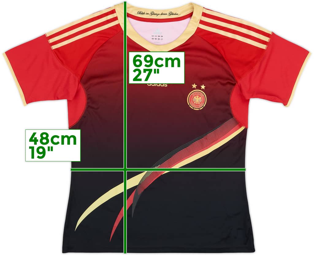 2011-12 Germany Women's Away Shirt - 9/10 - (Women's L)