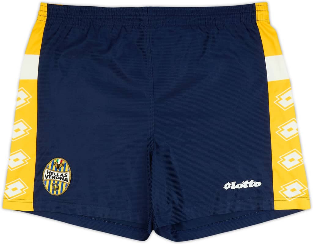 2000-01 Hellas Verona Lotto Training Shorts - 5/10 - (L)