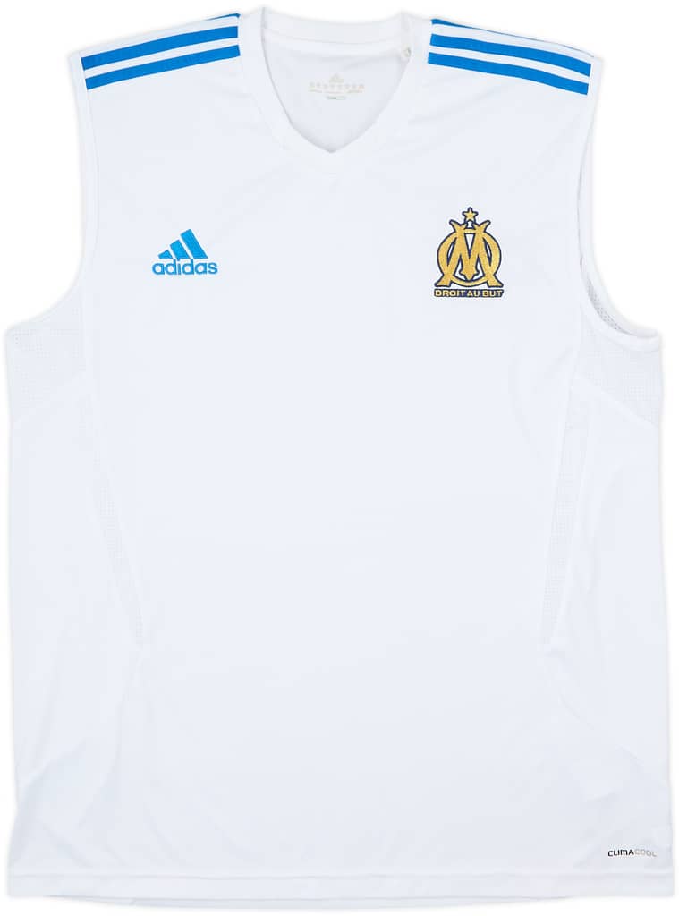 2011-12 Olympique Marseille adidas Training Vest - 9/10 - (XL/XXL)