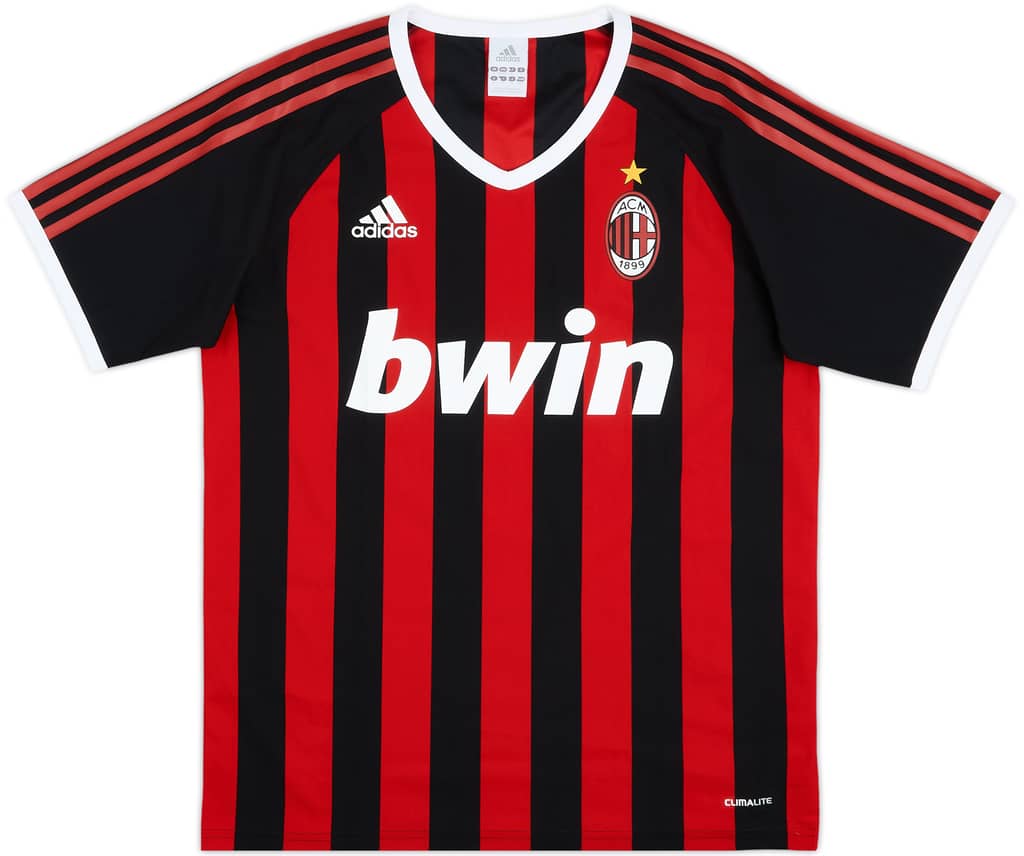 2009-10 AC Milan Basic Home Shirt - 10/10 - (S)