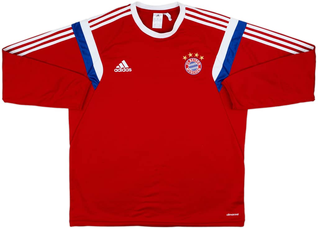 2014-15 Bayern Munich adidas Sweat Top - 6/10 - (XL)