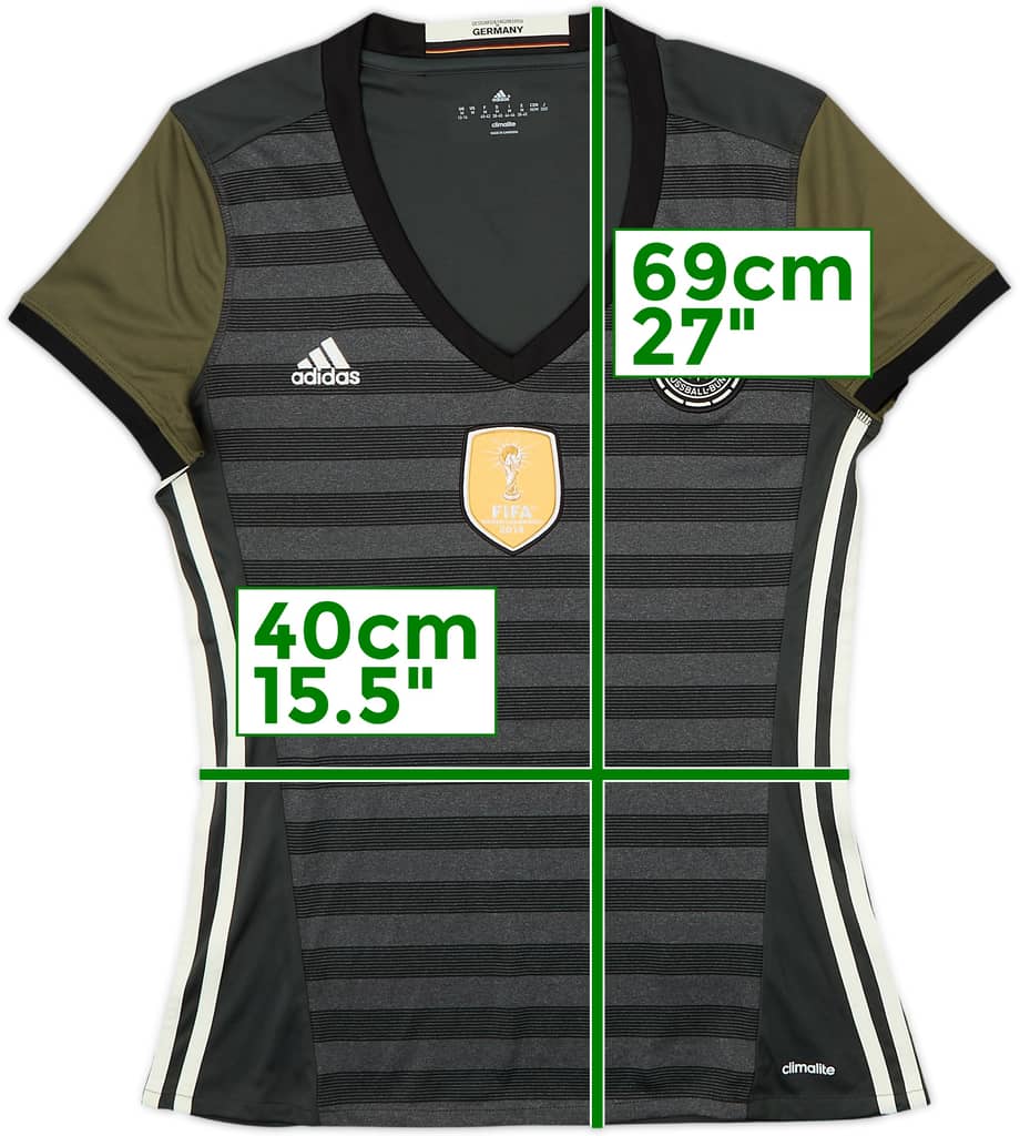 2015-17 Germany Away Shirt - 10/10 - (Women's M)