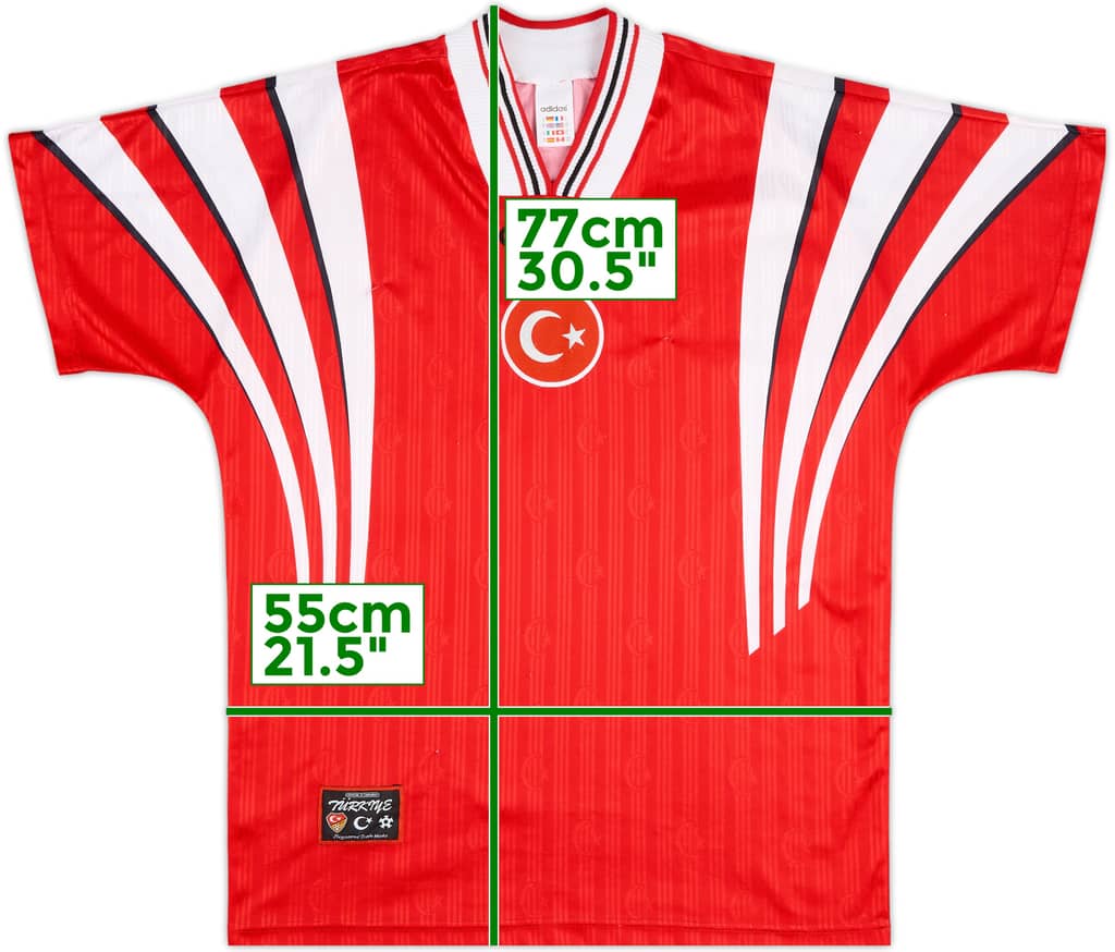 1996-97 Turkey Home Shirt - 8/10 - (M)