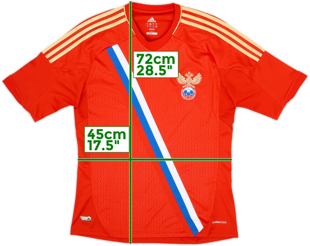 2012-14 Russia Home Shirt - 8/10 - (S)