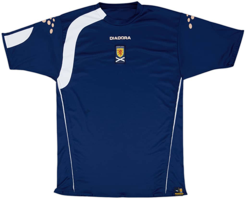 2005-06 Scotland Home Shirt - 6/10 - (XL.Boys)