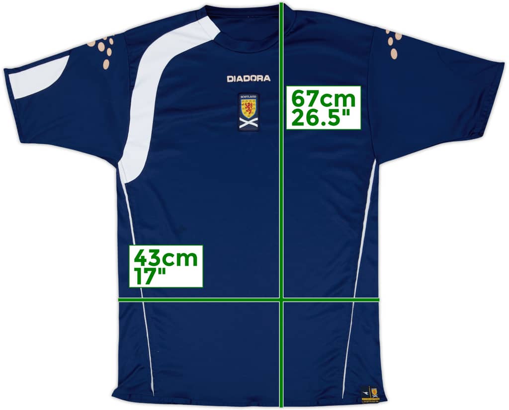 2005-06 Scotland Home Shirt - 6/10 - (XL.Boys)