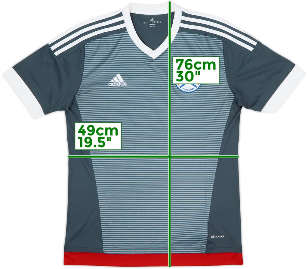 2015-16 Paraguay Copa America Away Shirt - 8/10 - (M)