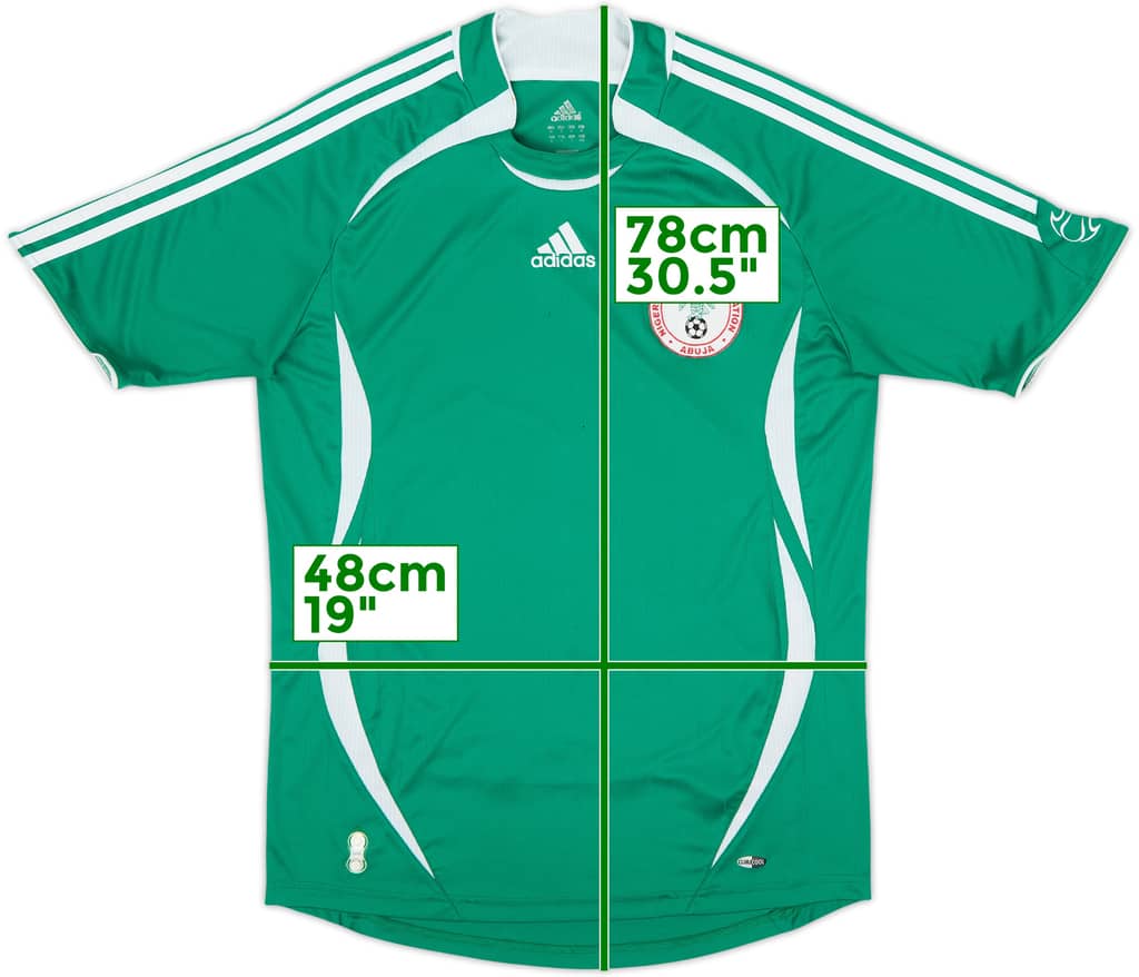 2006-07 Nigeria Home Shirt - 6/10 - (M)