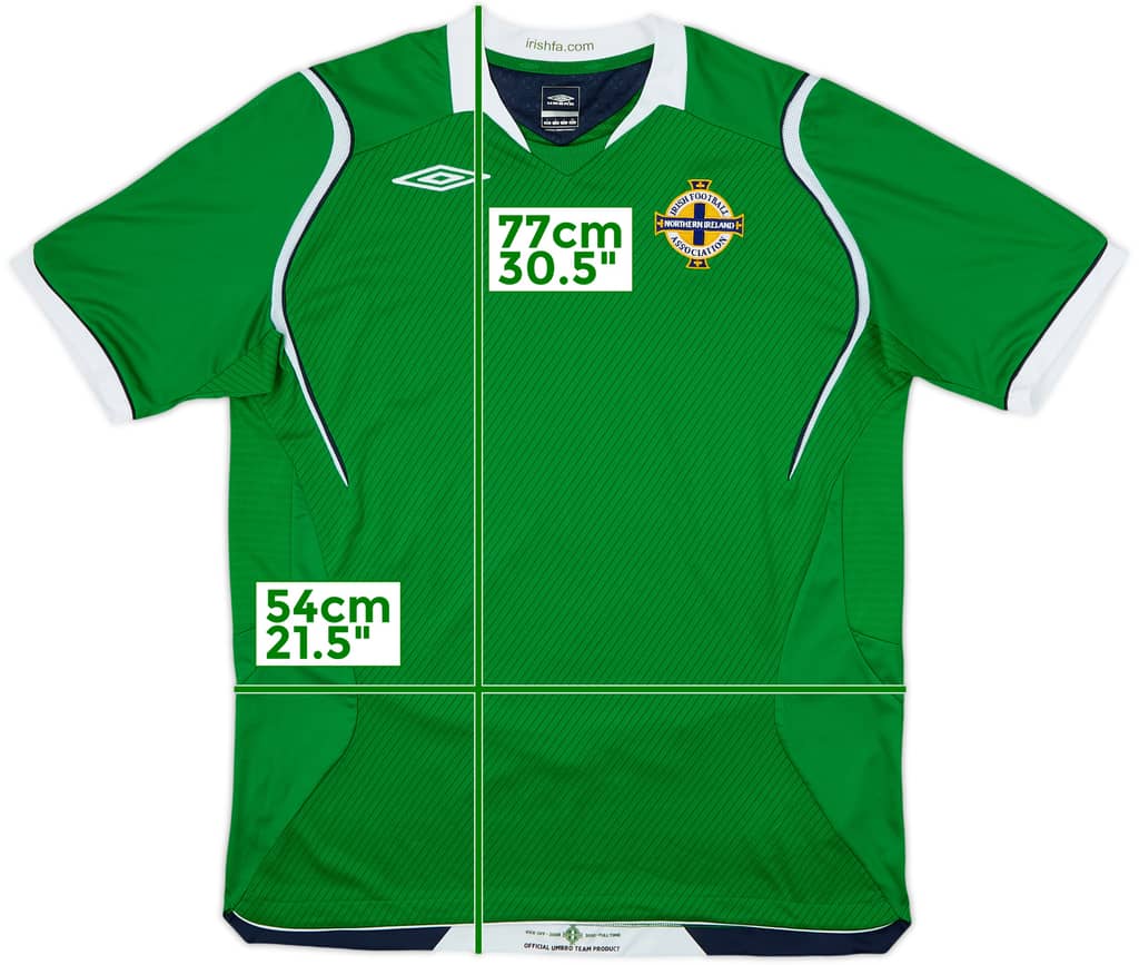 2008-10 Northern Ireland Home Shirt - 10/10 - (L)