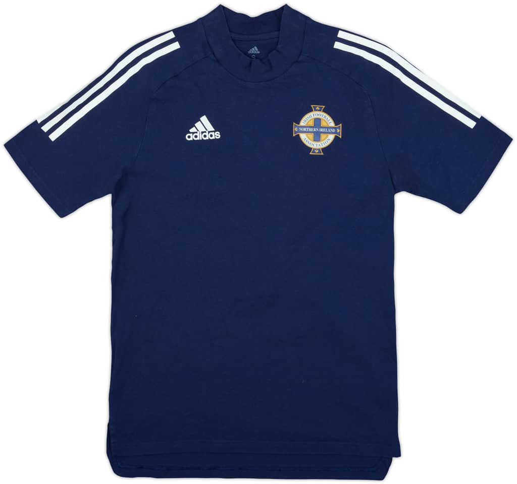 2019-20 Northern Ireland adidas Cotton Tee - 6/10 - (S)