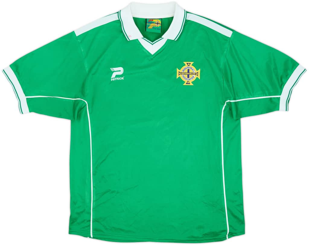 1999-01 Northern Ireland Home Shirt - 8/10 - (L)