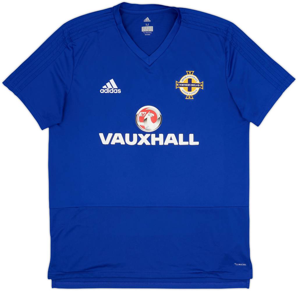 2017-18 Northern Ireland adidas Training Shirt - 9/10 - (M)
