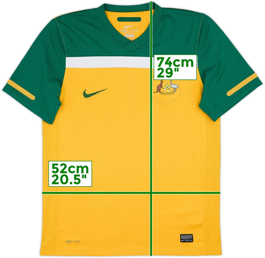 2010-11 Australia Home Shirt - 9/10 - (M)