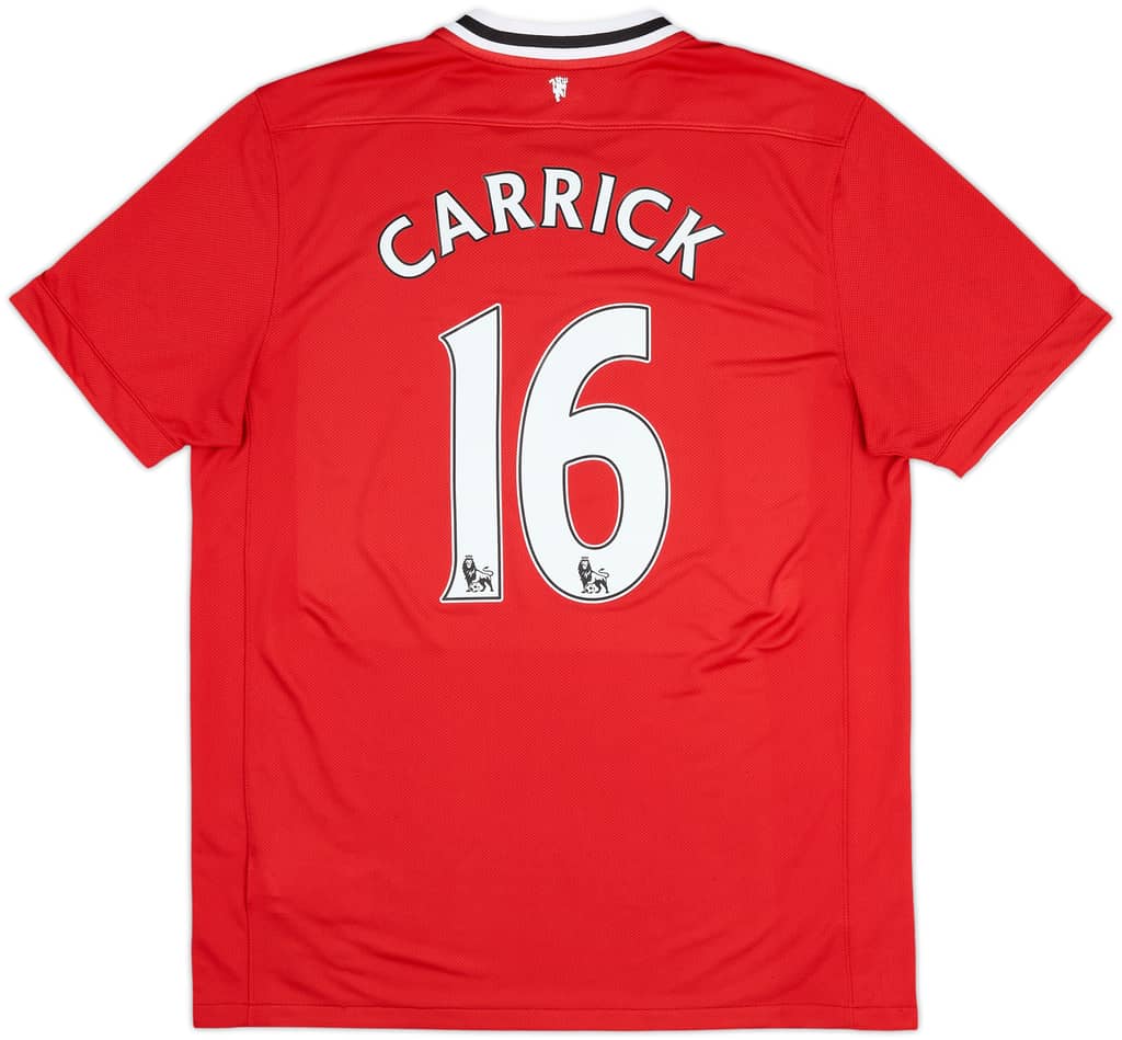 2011-12 Manchester United Home Shirt Carrick #16