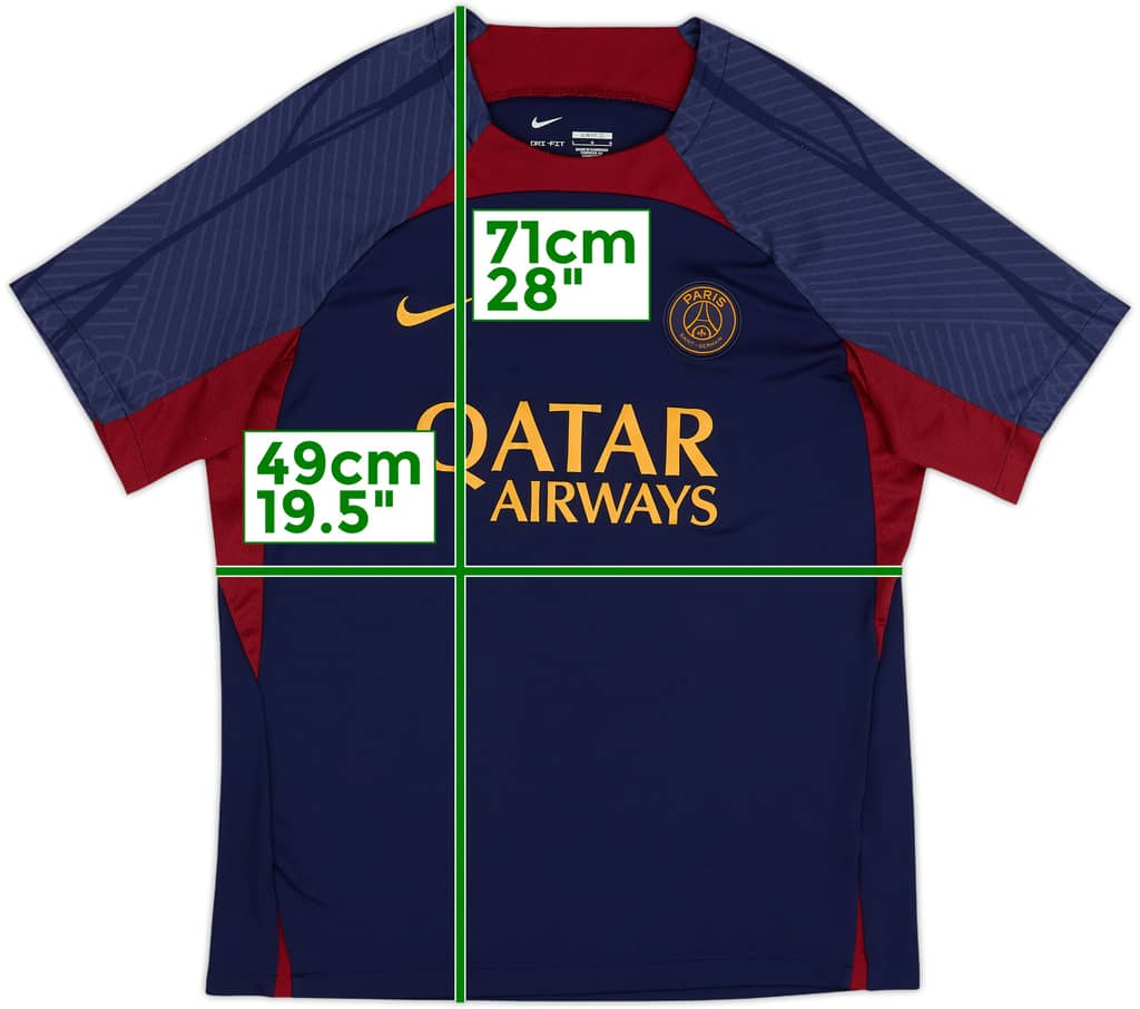 2023-24 Paris Saint-Germain Nike Training Shirt - 9/10 - (L)