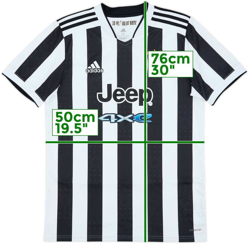 2021-22 Juventus Home Shirt - 10/10 - (M)