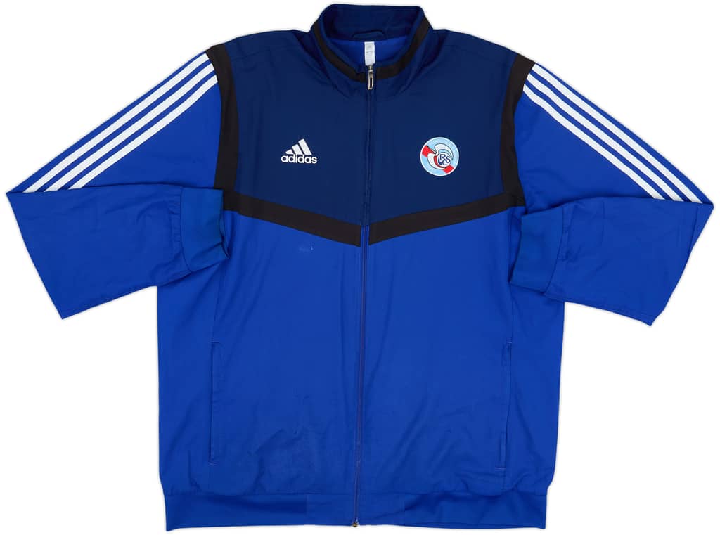 2019-20 Strasbourg adidas Track Jacket - 5/10 - (XL)
