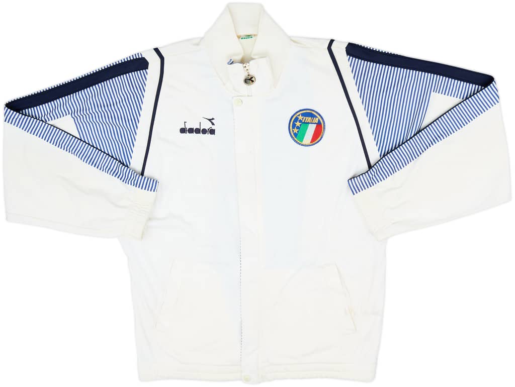 1988-90 Italy Diadora Track Jacket - 6/10 - (M)