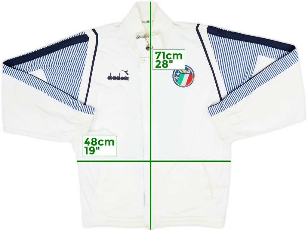 1988-90 Italy Diadora Track Jacket - 6/10 - (M)