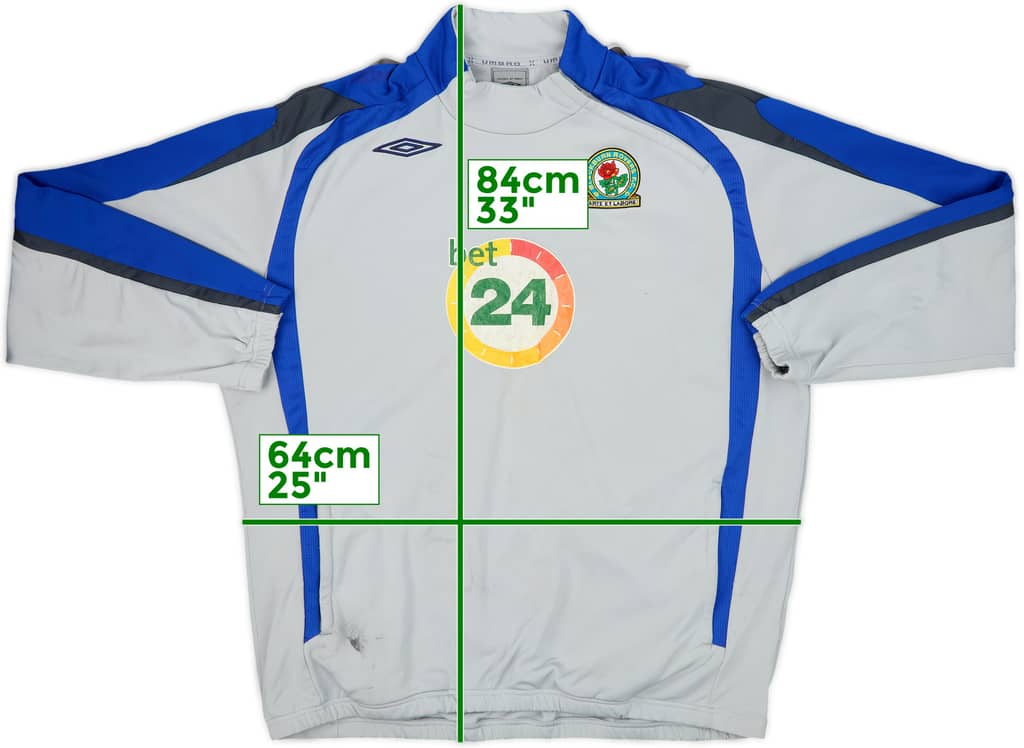 2007-08 Blackburn Umbro Sweat Top - 5/10 - (XXL)
