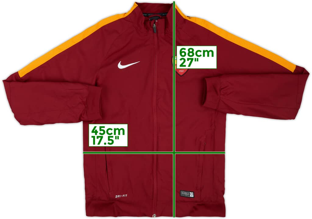 2014-15 Roma Nike Track Jacket - 8/10 - (S)