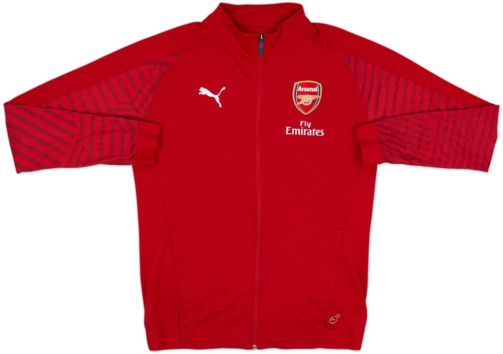 2017-18 Arsenal Puma Track Jacket - 7/10 - (M)