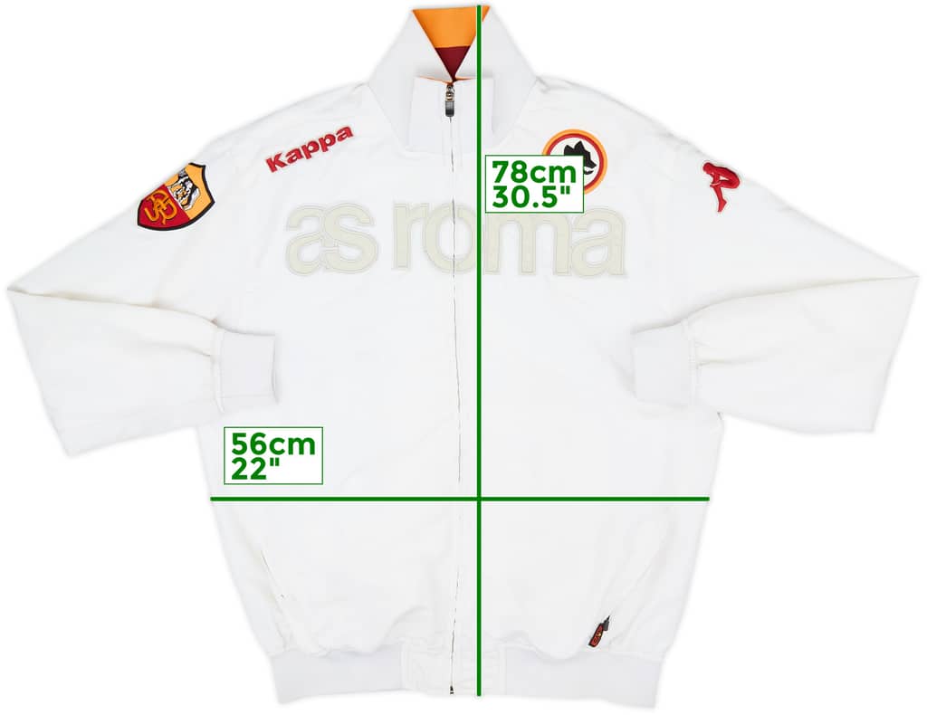 2009-10 Roma Kappa Track Jacket - 7/10 - (L)