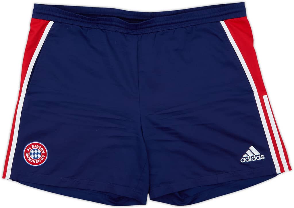 2000-01 Bayern Munich adidas shorts de entrenamiento - 5/10 - (L)