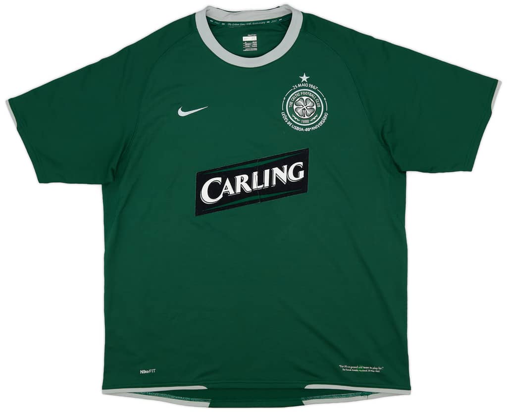 2007-08 Celtic Away Shirt - 5/10 - (XL)