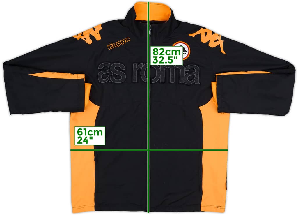 2010-11 Roma Kappa Track Jacket - 8/10 - (XL)