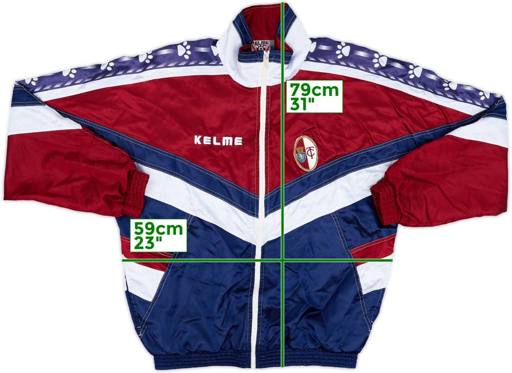 1996-97 Torino Kelme Track Jacket - 9/10 - (L)