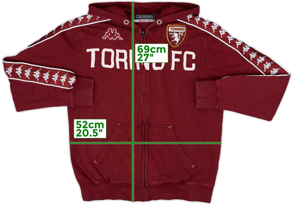 2014-15 Torino Kappa Hooded Track Jacket - 8/10 - (M)