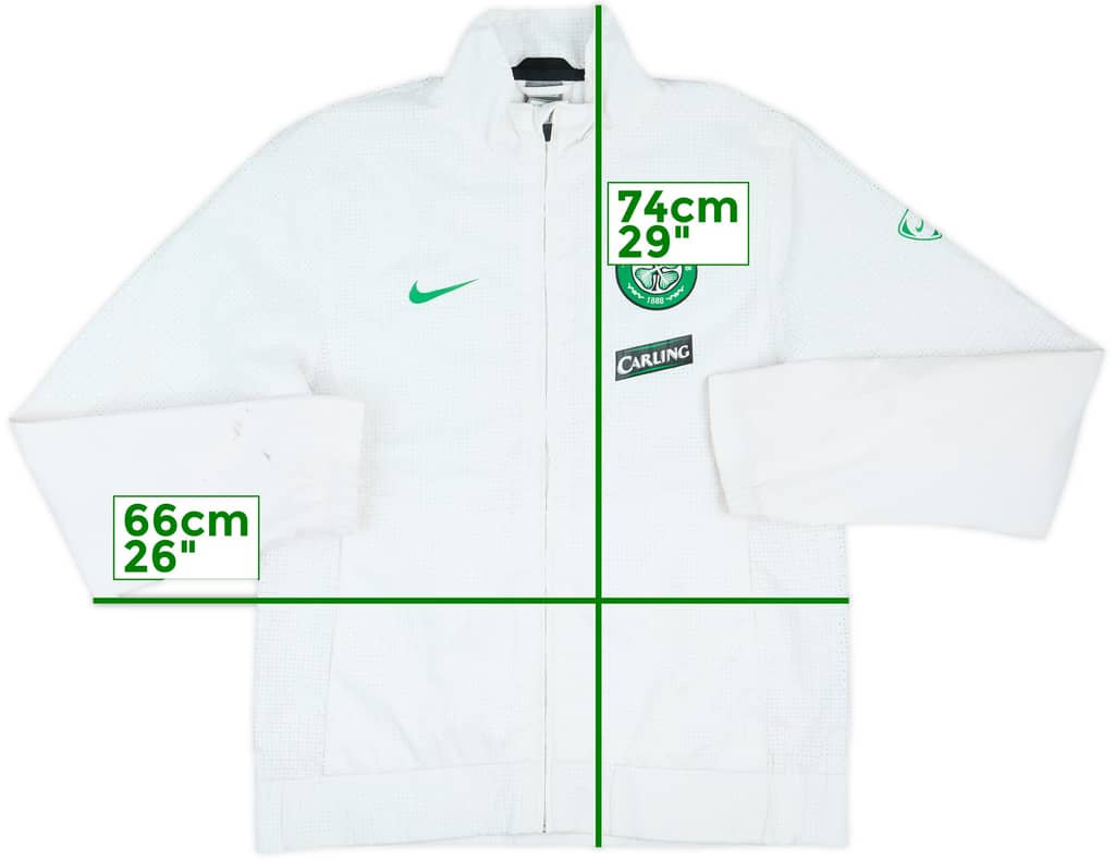 2008-09 Celtic Nike Track Jacket - 7/10 - (M)
