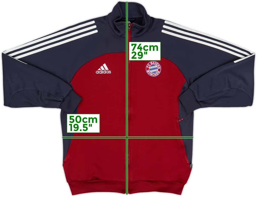 2002-03 Bayern Munich adidas Track Jacket - 6/10 - (XL.Boys)