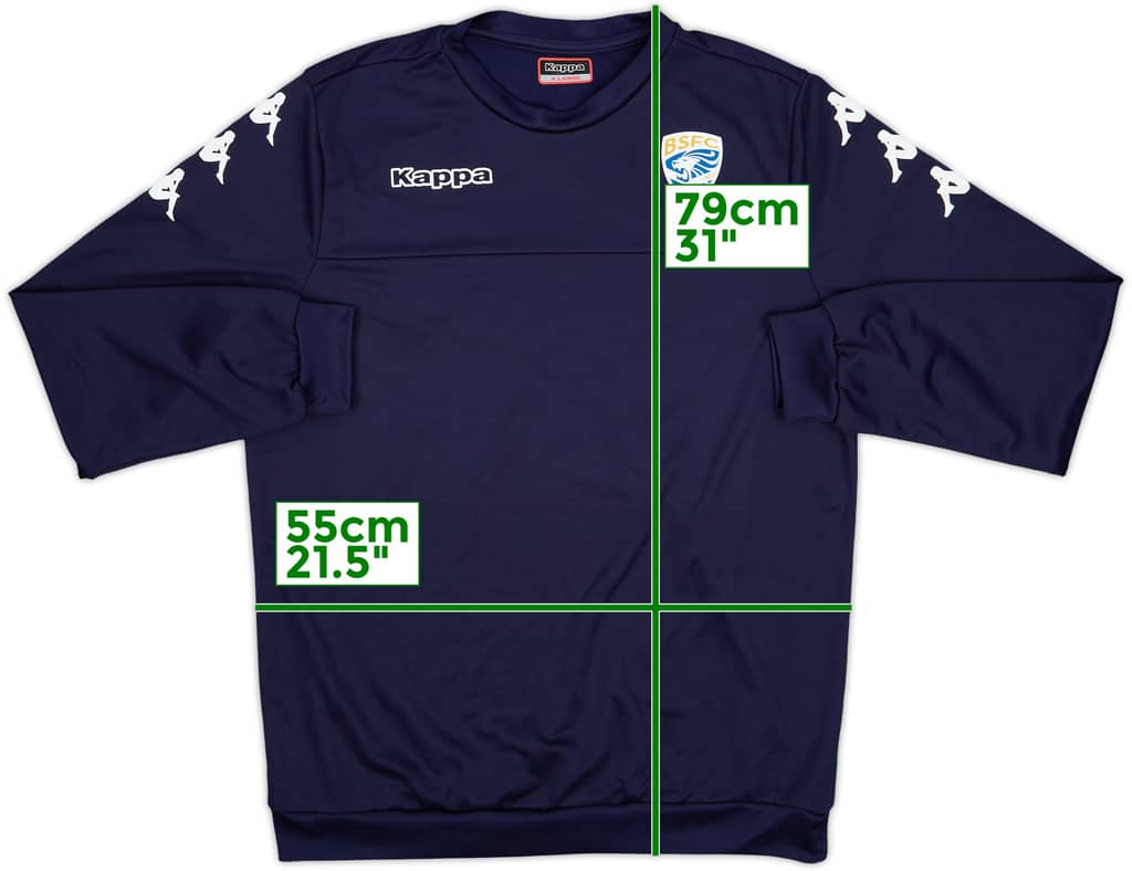 2018-19 Brescia Kappa Sweat Top - 9/10 - (XL)