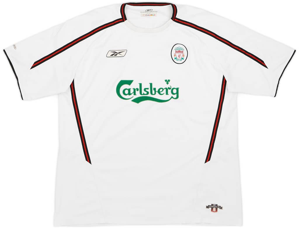 2003-04 Liverpool Away Shirt Gerrard #17 - 6/10 - (XL)