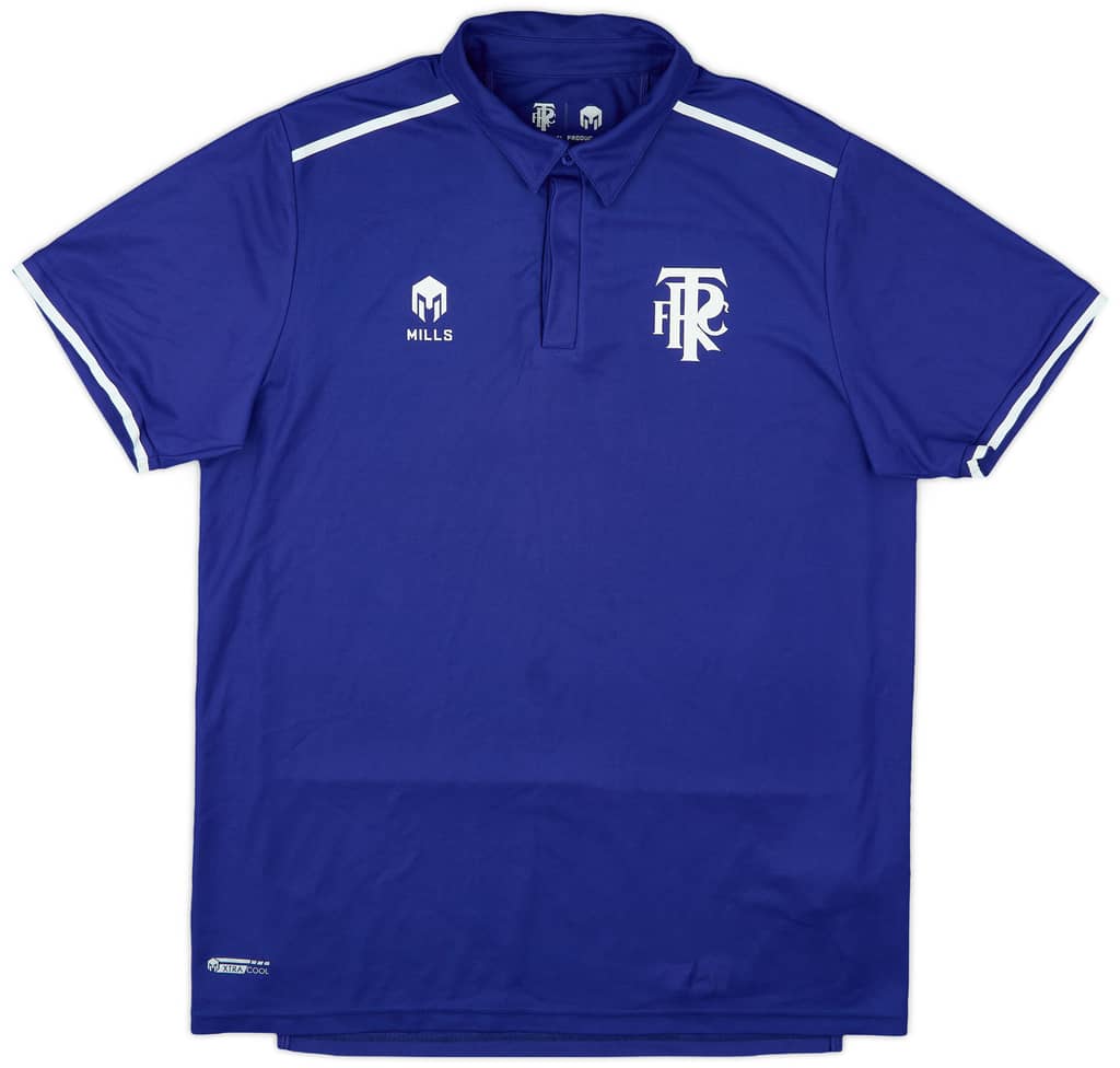 2021-22 Tranmere Rovers Mills Polo Shirt - 9/10 - (XXL)