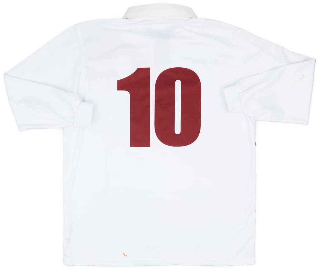 1998-99 Torino Match Issue Away L/S Shirt #10