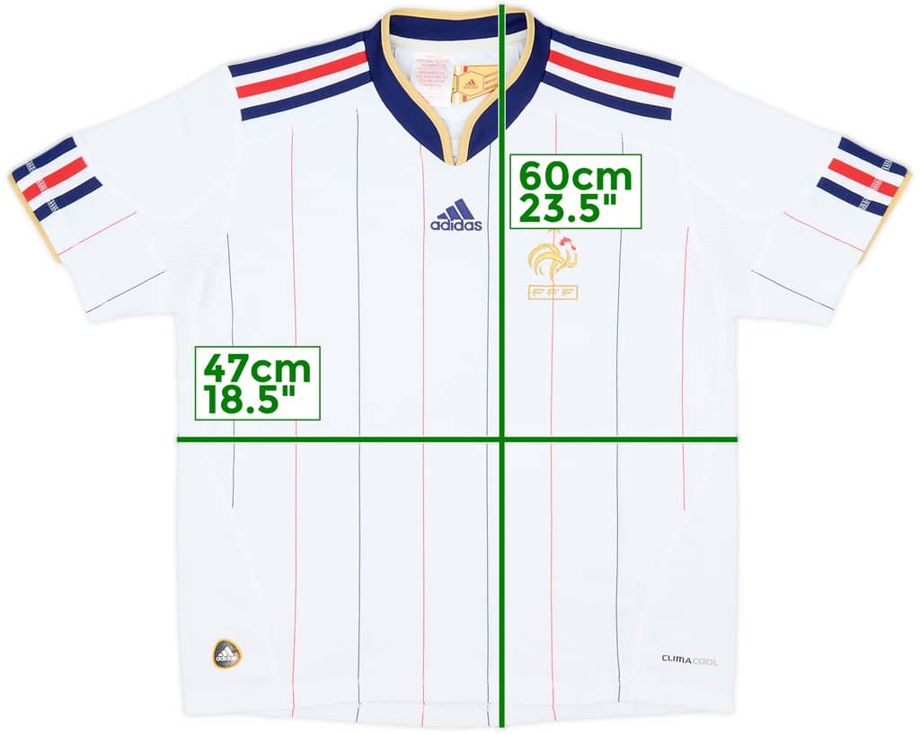2009-10 France Away Shirt - 8/10 - (M.Boys)