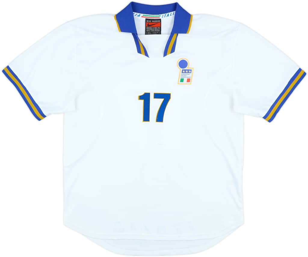 1996-98 Italy Match Issue Away Shirt #17