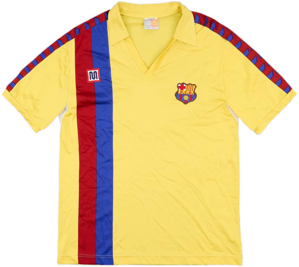 1984-89 Barcelona Away Shirt - 10/10 - (M)