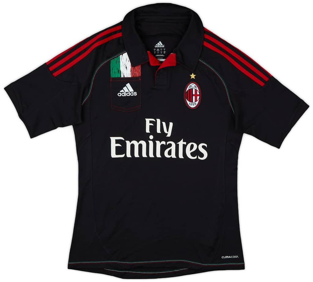 2012-13 AC Milan Third Shirt - 8/10 - (S)