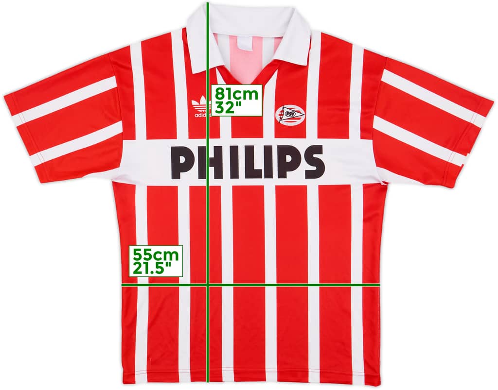 1990-92 PSV Home Shirt - 4/10 - (XL)