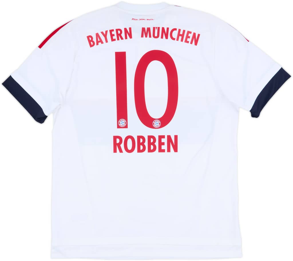 2015-16 Bayern Munich Away Shirt Robben #10 - 6/10 - (L)