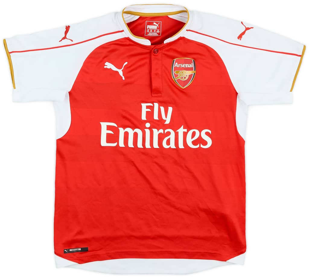 2015-16 Arsenal Home Shirt - 8/10 - (XL.Boys)